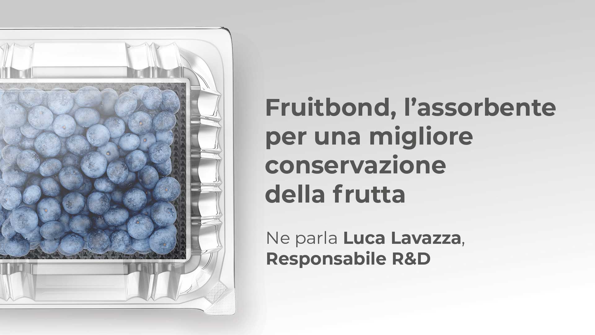 Fruitbond pad conservazione frutta in vaschetta